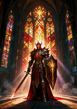 Knight in a Cathedral