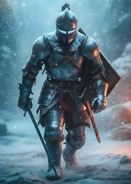 Knight in a Snowstorm