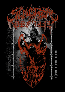 Demonic Mask and Band Logo