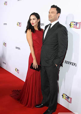 Megan Fox and Brian Austin Green on Red Carpet