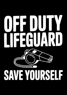 Off Duty Lifeguard Save Yourself
