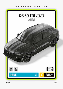 Audi Q8 50 TDI 2020 Card