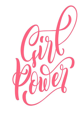 Girl Power Calligraphy