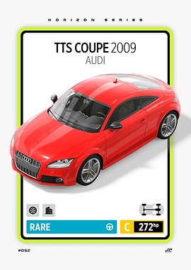 Audi TTS Coupe 2009 Card
