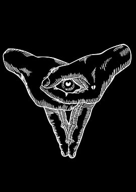 All-Seeing Eye in Hands