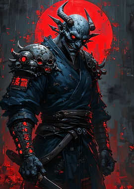 Demonic Samurai Warrior