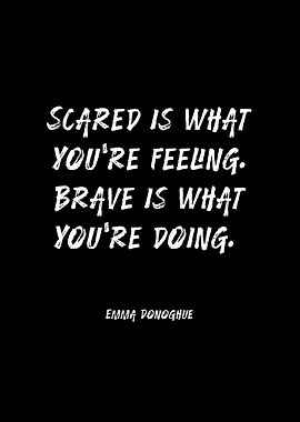 Inspirational Quote on Black Background