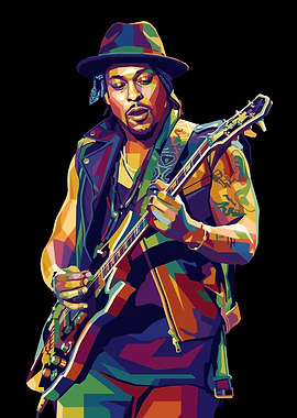 D'Angelo Pop Art Style