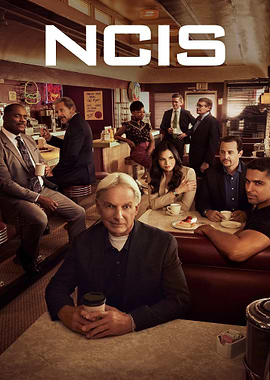 NCIS Cast in Diner