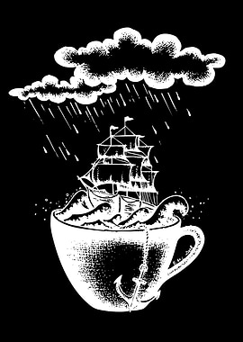Ship in a Teacup Storm