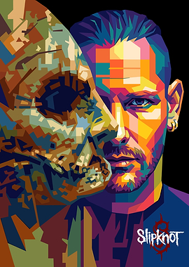 Corey Taylor Slipknot Pop Art
