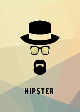Minimalist Hipster Icon