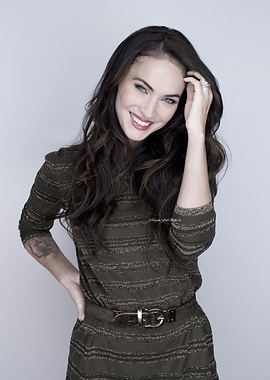Megan Fox Smiling