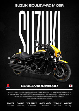 Suzuki Boulevard M109R Motorcycle
