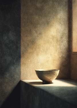 Still Life Bowl in Sunlight