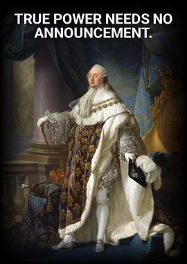 King Louis XVI in Royal Attire