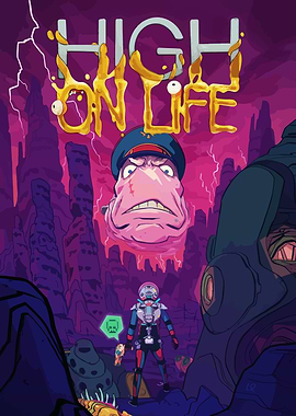 High On Life Game Poster