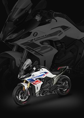 White BMW R1300 RS Motorcycle