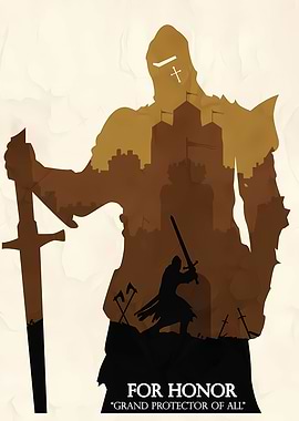 For Honor Grand Protector Poster