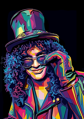 Slash Pop Art Portrait