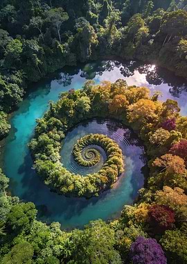 Spiral Forest River