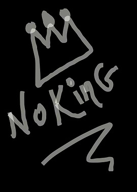 No King Crown Graffiti