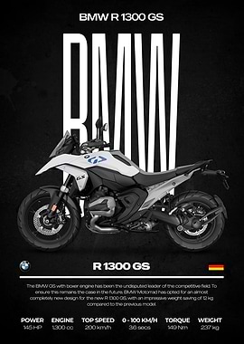 BMW R 1300 GS Motorcycle