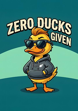 Zero Ducks Given Cartoon Duck