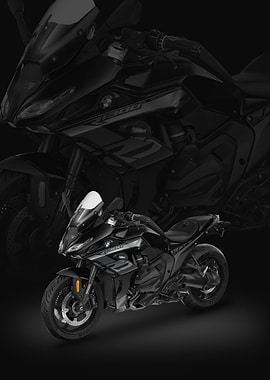 Black BMW R 1300 RS Motorcycle