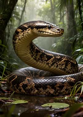 Python in a Misty Jungle