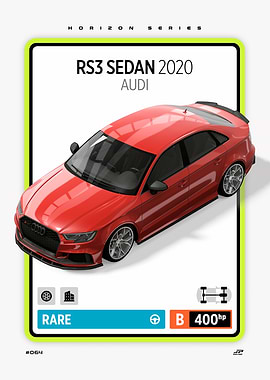 Audi RS3 Sedan 2020 Card