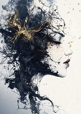 Abstract Portrait of a Woman