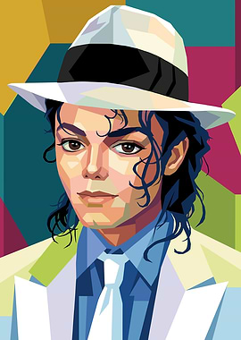 Michael Jackson Pop Art Portrait