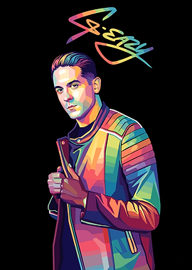 G-Eazy Pop Art Portrait