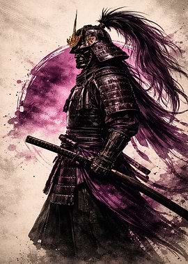 Samurai Warrior with Katana