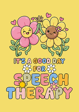 Cute Flowers for Speech Therapy