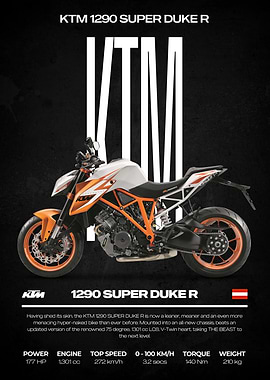 KTM 1290 Super Duke R Motorcycle