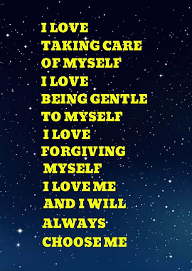 Inspirational Space Affirmations