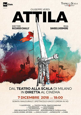Giuseppe Verdi's Attila Opera Poster
