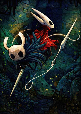 Hollow Knight Characters with Needles