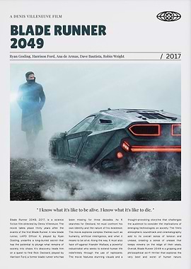 Blade Runner 2049 Movie Poster