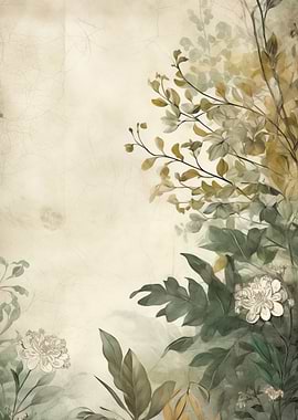 Vintage Floral Botanical