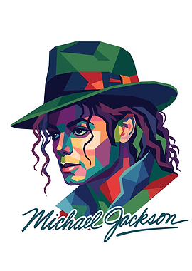 Michael Jackson Pop Art Portrait