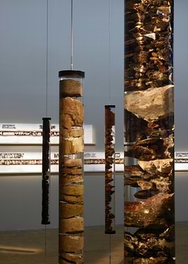 Hanging Cylinders with Natural Materials