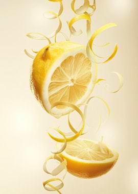 Lemon Slices and Zest