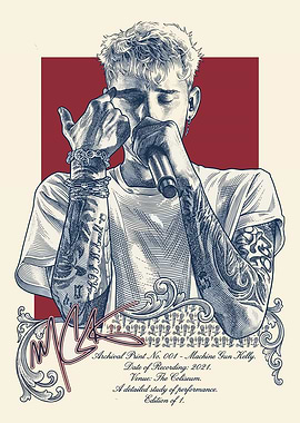 Machine Gun Kelly Archival Print