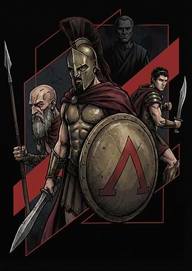 Spartan Warriors and Leaders