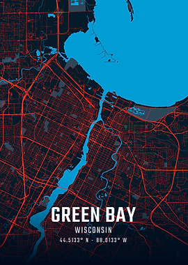 Green Bay City Map