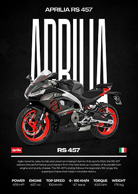 Aprilia RS 457 Motorcycle