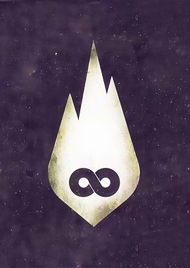 Flame Infinity Symbol